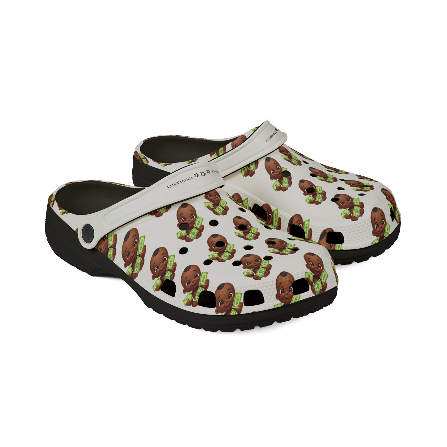 Baby MONYUN university EVA Foam Clogs with Cartoon Characters