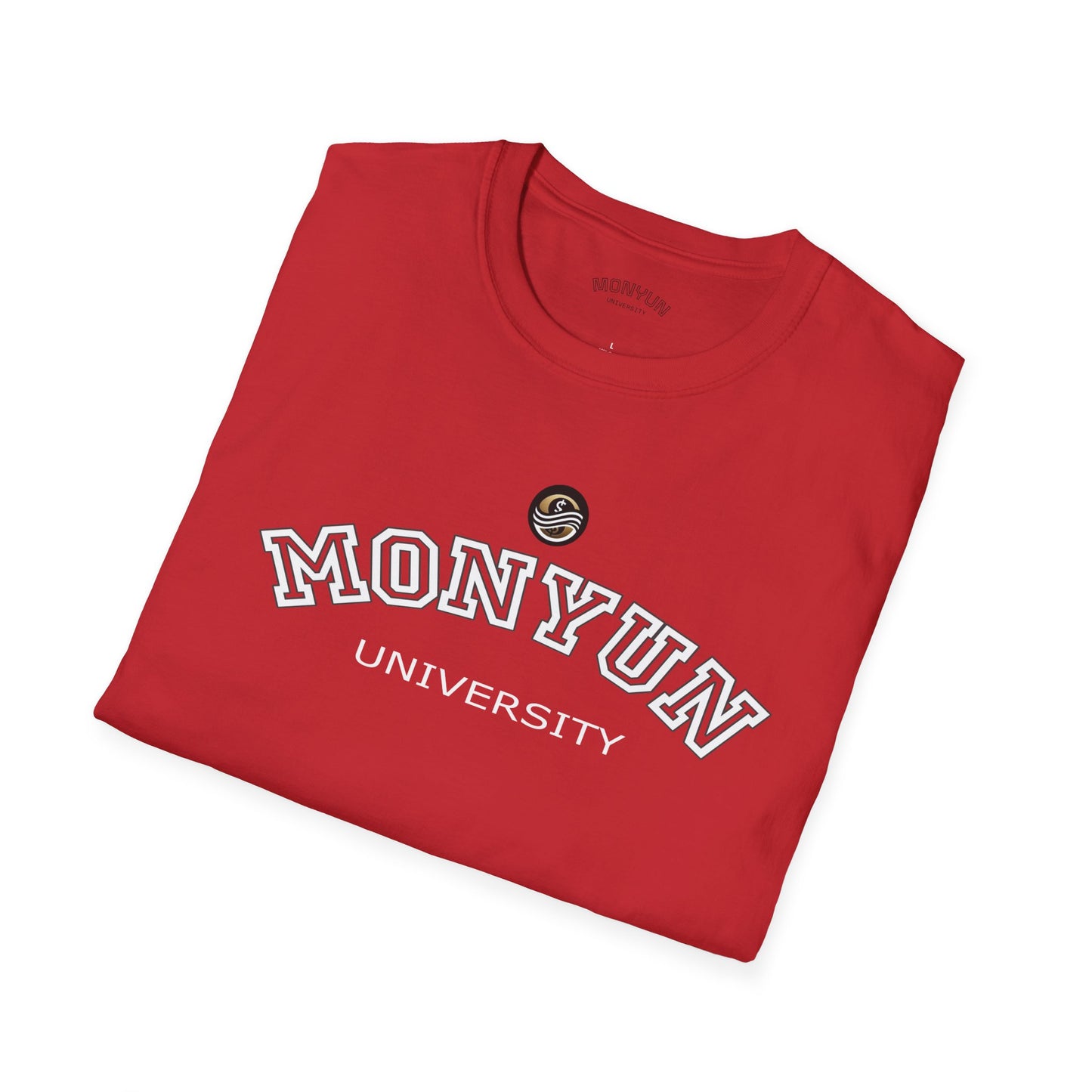 MONYUN UNIVERSITY Casual Unisex Softstyle T-Shirt - Perfect for Everyday Wear