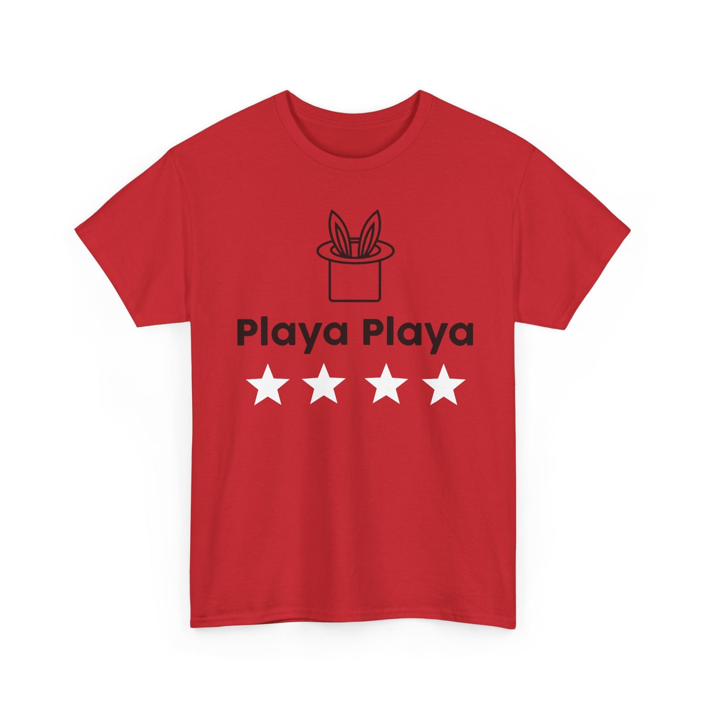 PLAYA PLAYA Unisex Tee | Play Hard, Hustle Hard | Gift for Entrepreneurs, Motivational Tee, Casual Wear, Streetwear, Trendy Apparel