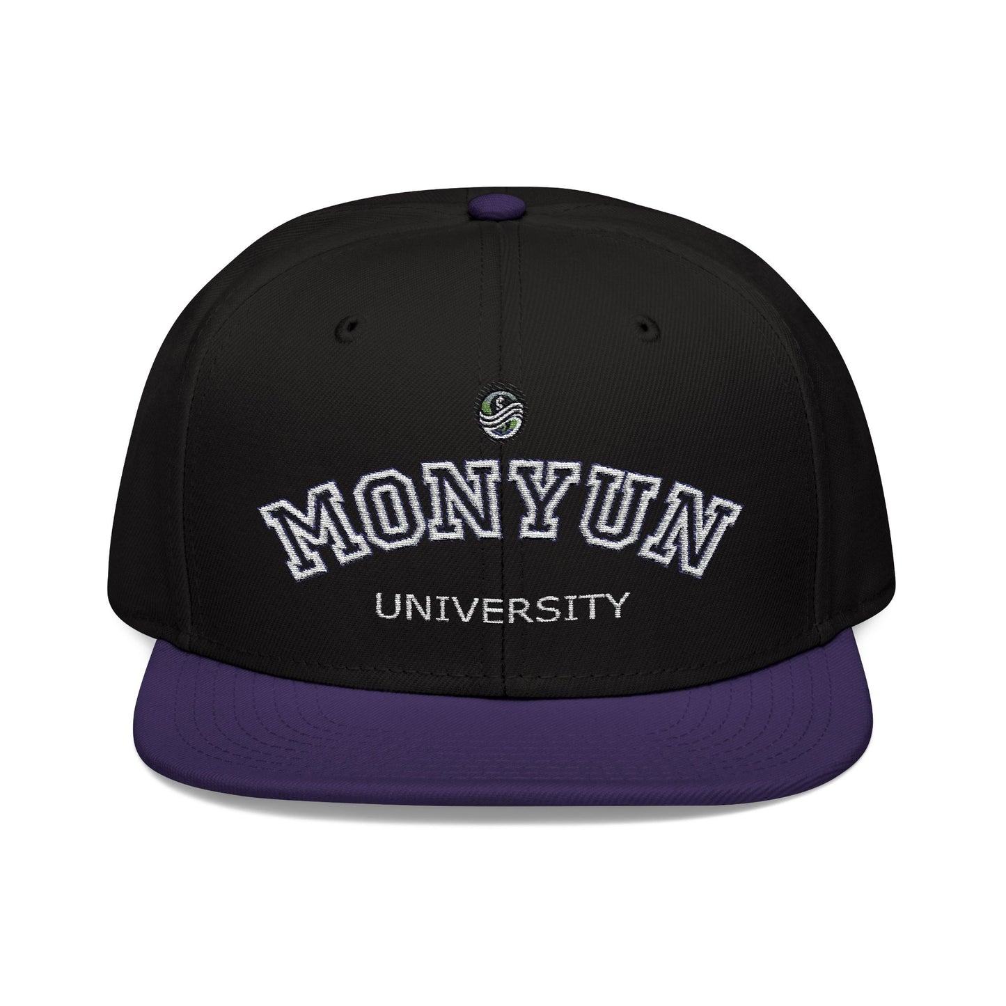Monyun University Embroidered Snapback Cap - Style for Trendy Casual Wear