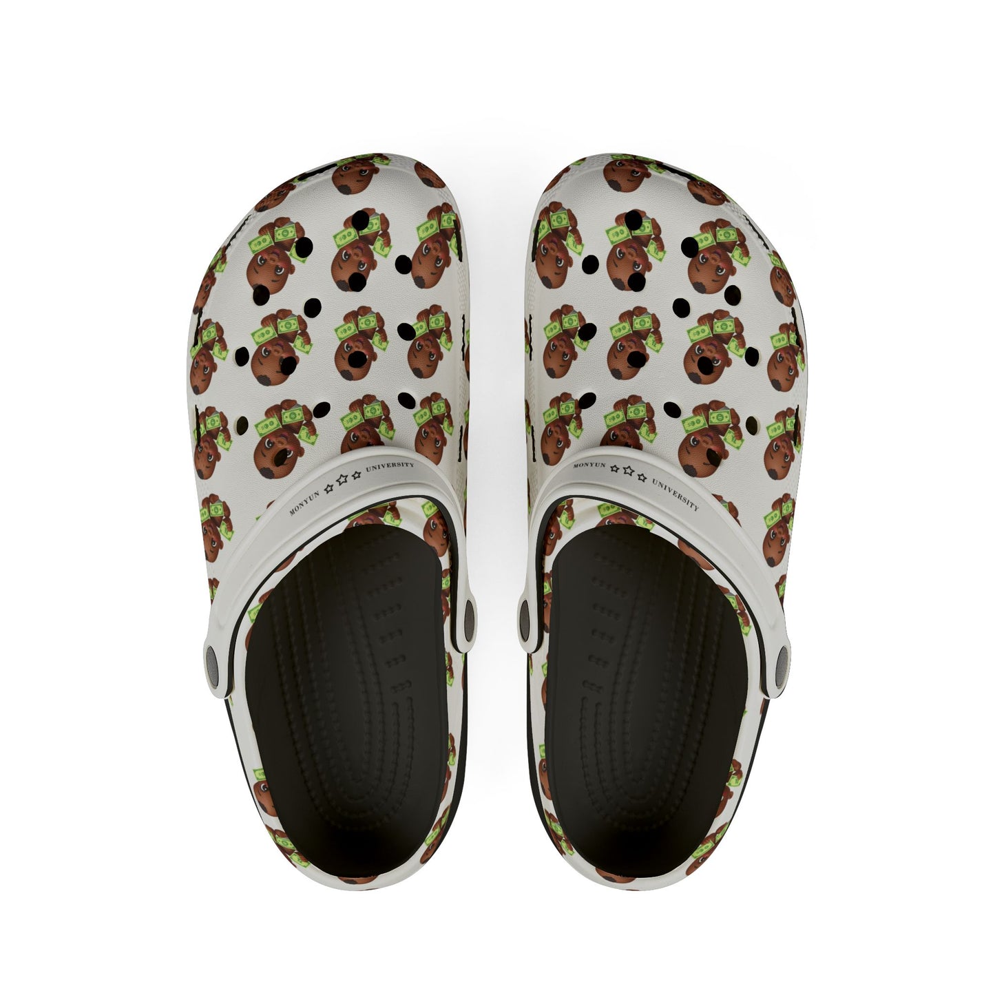 Baby MONYUN university EVA Foam Clogs with Cartoon Characters