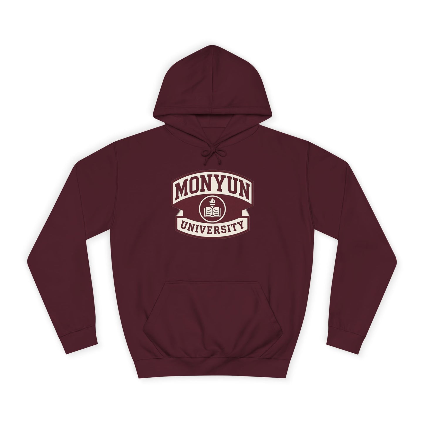 Monyun University Unisex College Hoodie - Invest in Your Mind, Grind Harder