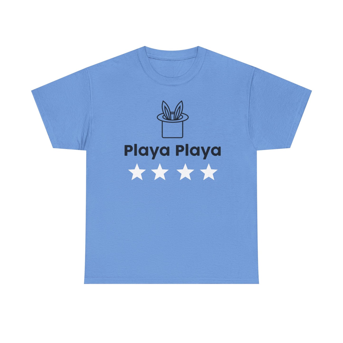 PLAYA PLAYA Unisex Tee | Play Hard, Hustle Hard | Gift for Entrepreneurs, Motivational Tee, Casual Wear, Streetwear, Trendy Apparel