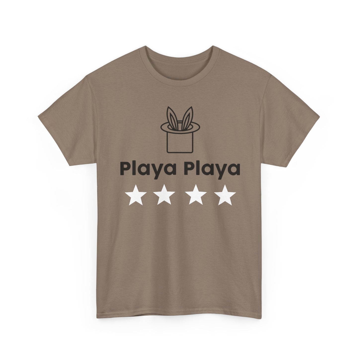 PLAYA PLAYA Unisex Tee | Play Hard, Hustle Hard | Gift for Entrepreneurs, Motivational Tee, Casual Wear, Streetwear, Trendy Apparel