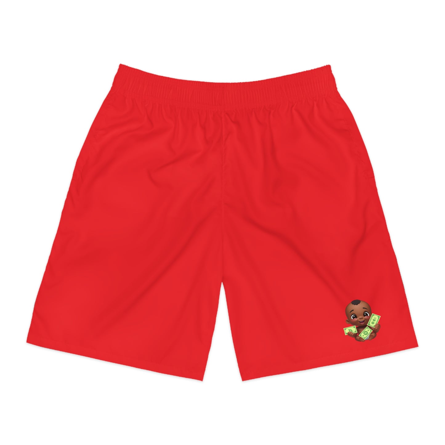 Men's Jogger Shorts with Monyun baby Cartoon Design - Perfect for Summer Adventures!