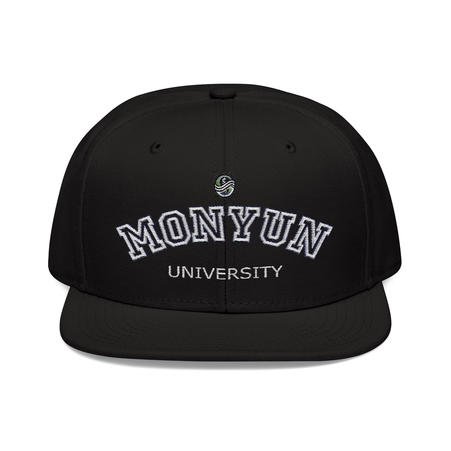 Monyun University Embroidered Snapback Cap - Style for Trendy Casual Wear