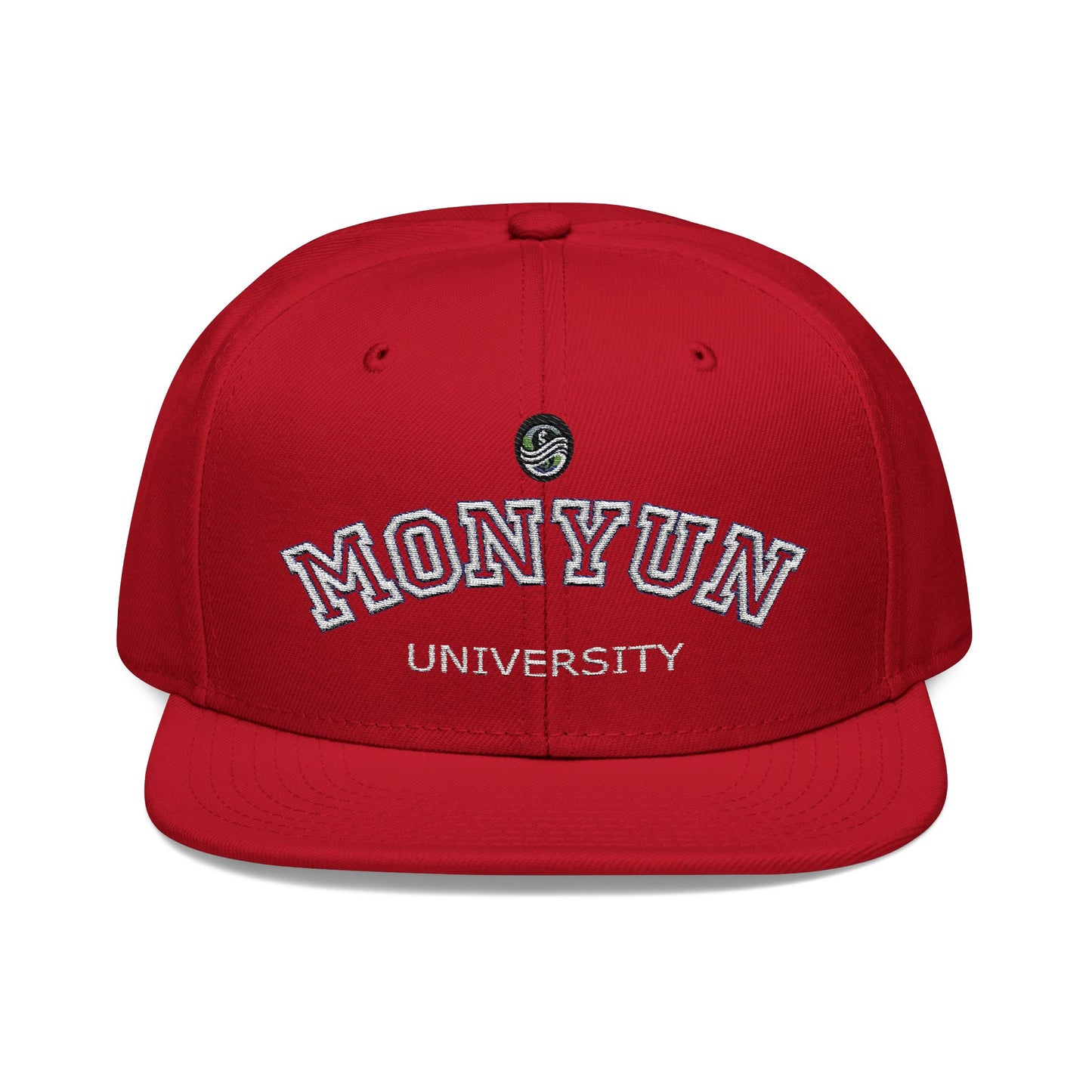 Monyun University Embroidered Snapback Cap - Style for Trendy Casual Wear
