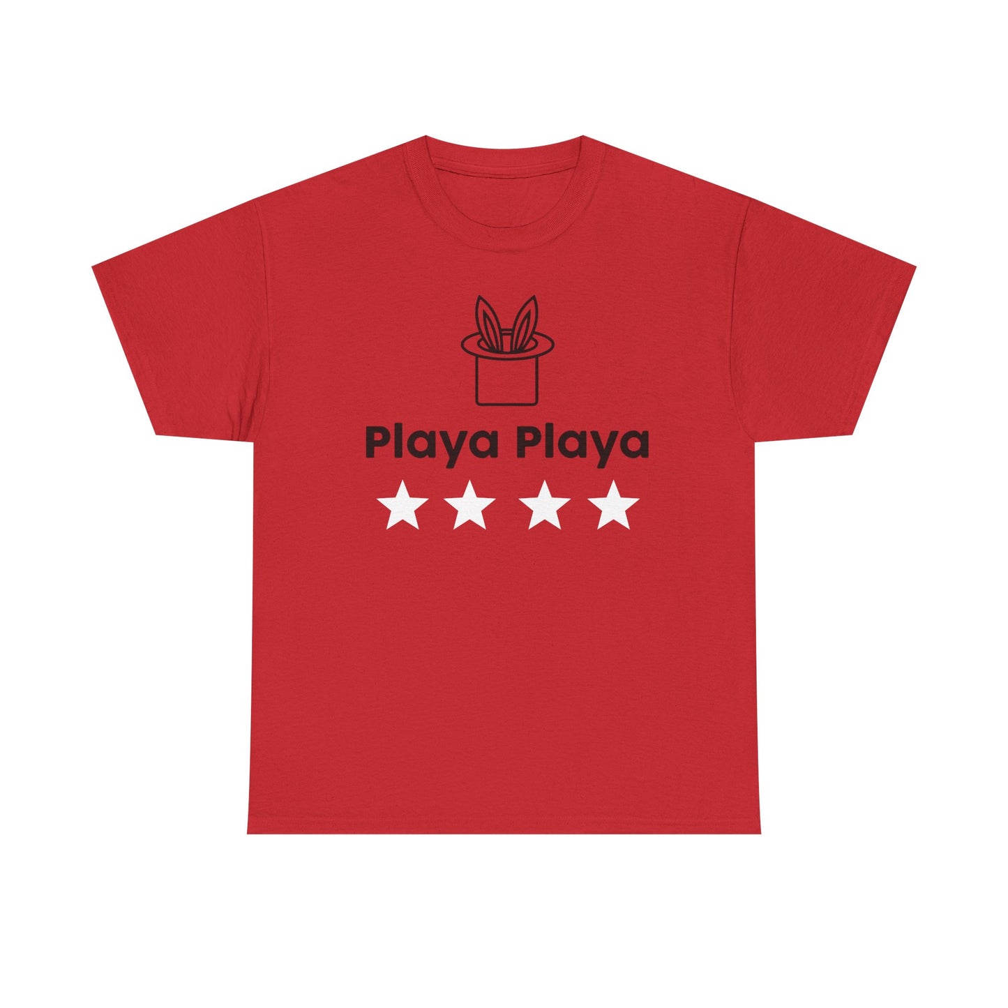 PLAYA PLAYA Unisex Tee | Play Hard, Hustle Hard | Gift for Entrepreneurs, Motivational Tee, Casual Wear, Streetwear, Trendy Apparel