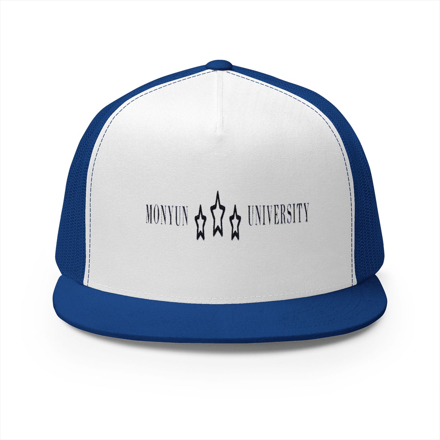 Baby MONYUN University 5 Panel Trucker Cap (Embroidery)