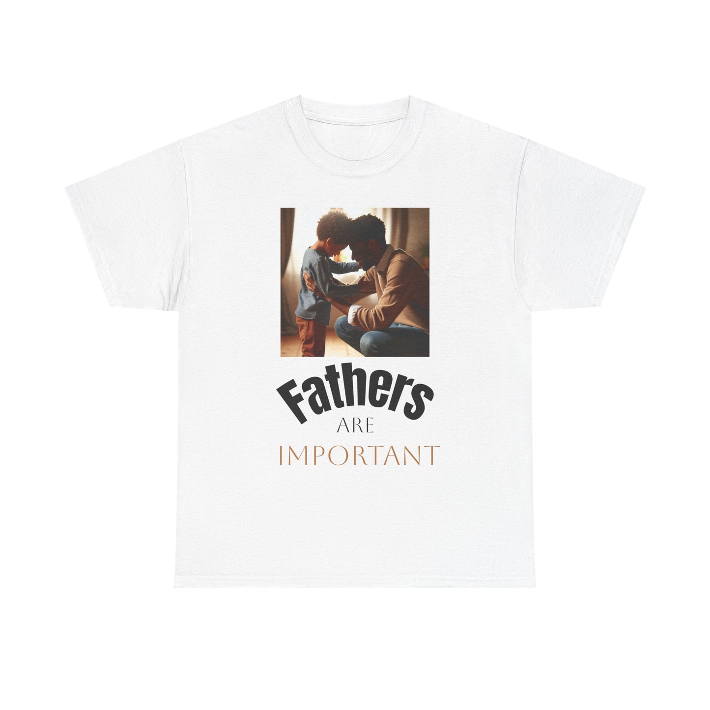 Fathers Are Important Unisex Heavy Cotton Tee - Celebrate Fatherhood