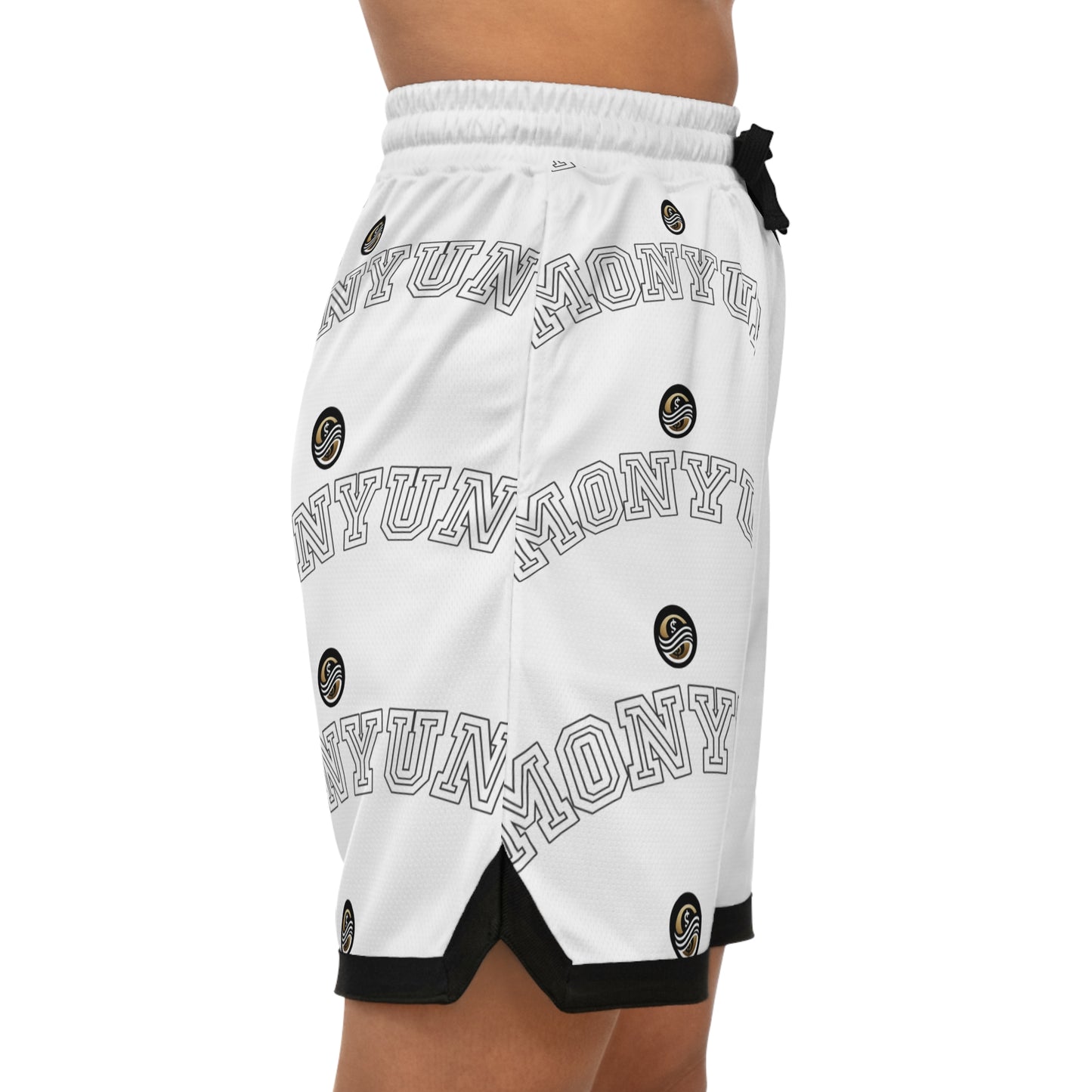 Monyun Basketball Rib Shorts - Stylish Sporty Apparel for Active Lifestyle