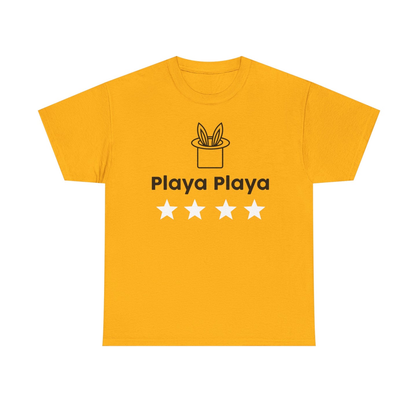 PLAYA PLAYA Unisex Tee | Play Hard, Hustle Hard | Gift for Entrepreneurs, Motivational Tee, Casual Wear, Streetwear, Trendy Apparel