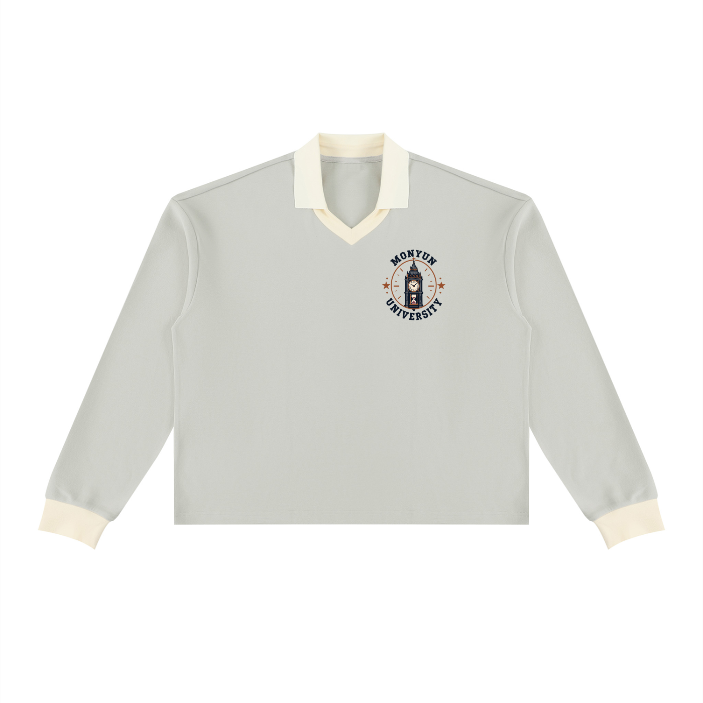 MONYUN university- Legacy Hour Unisex Color Block Long Sleeve Sweatshirt