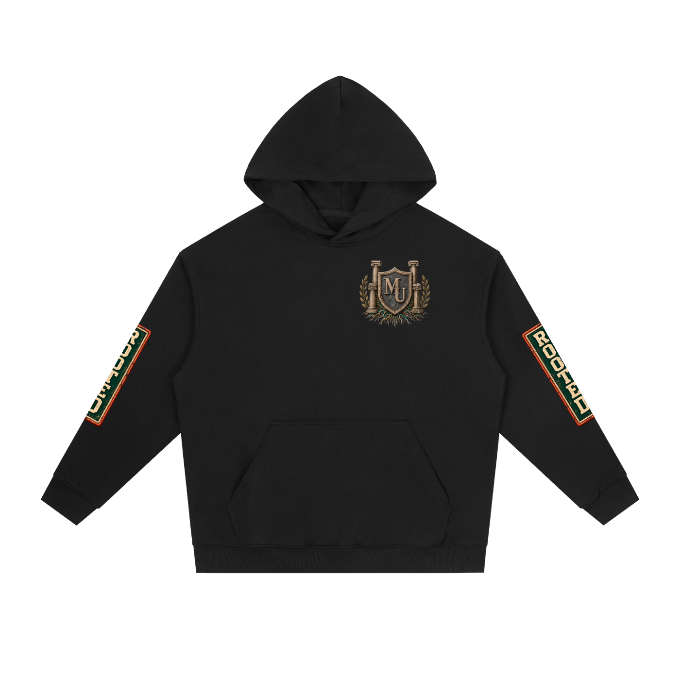 MONYUN university Essential Heavyweight Drop-Shoulder Hoodie