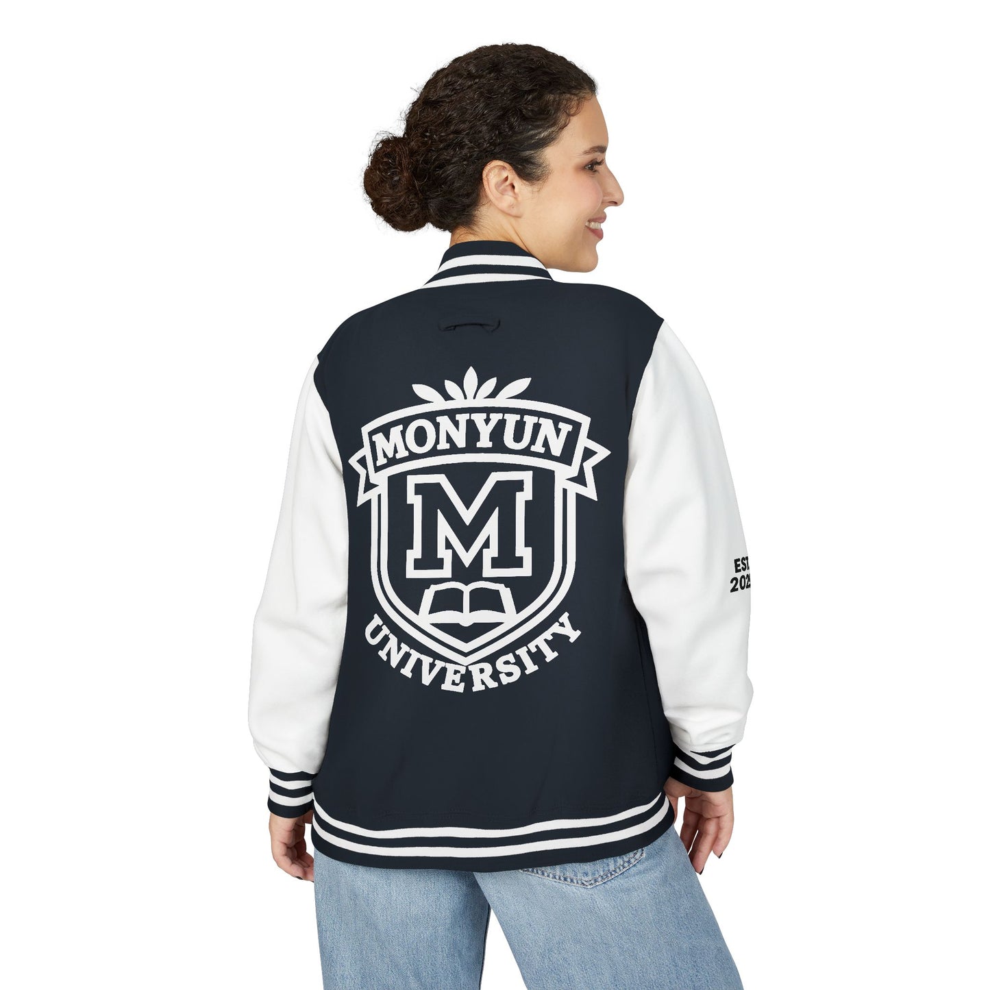 Unisex Monyun University Letterman Jacket