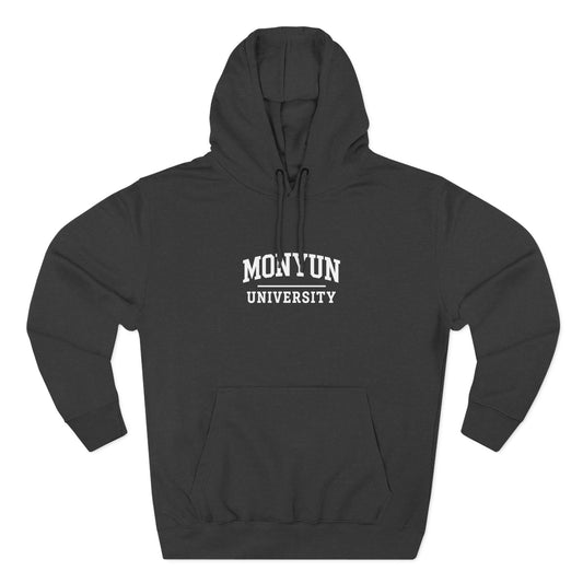 Three-Panel MONYUN University Fleece Hoodie, College Sweatshirt, Cozy Campus Wear, Perfect Graduation Gift, Trendy Student Apparel, [...]