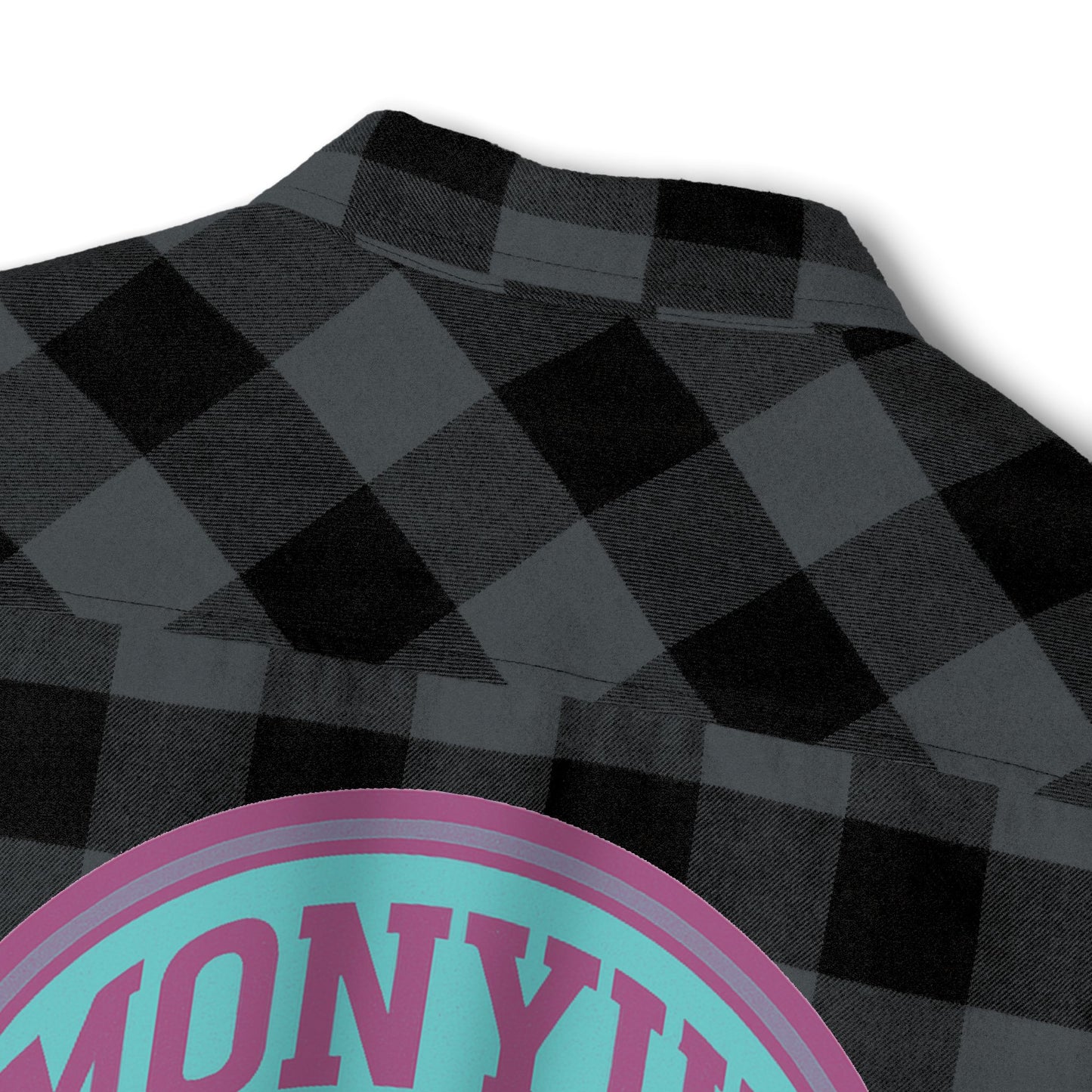 Monyun University Flannel Shirt | Cozy Lumberjack Wear, Ideal for Fall, Winter, Campus Life, Casual Outings, Holiday Gifts