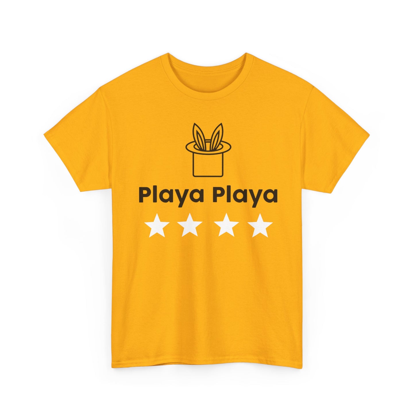 PLAYA PLAYA Unisex Tee | Play Hard, Hustle Hard | Gift for Entrepreneurs, Motivational Tee, Casual Wear, Streetwear, Trendy Apparel