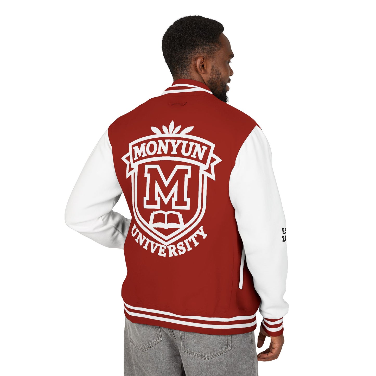 Unisex Monyun University Letterman Jacket