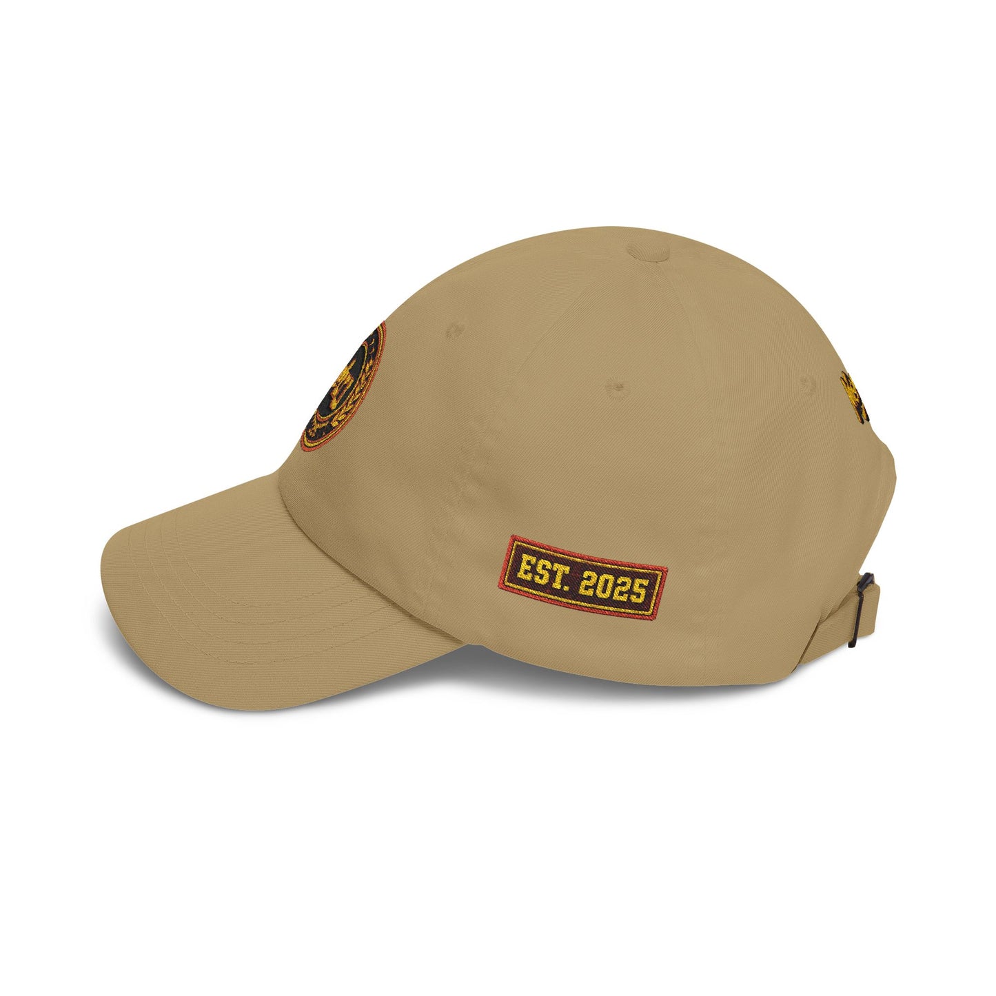 Classic Dad Cap - Retro 'MU University' Embroidered Patch Hat