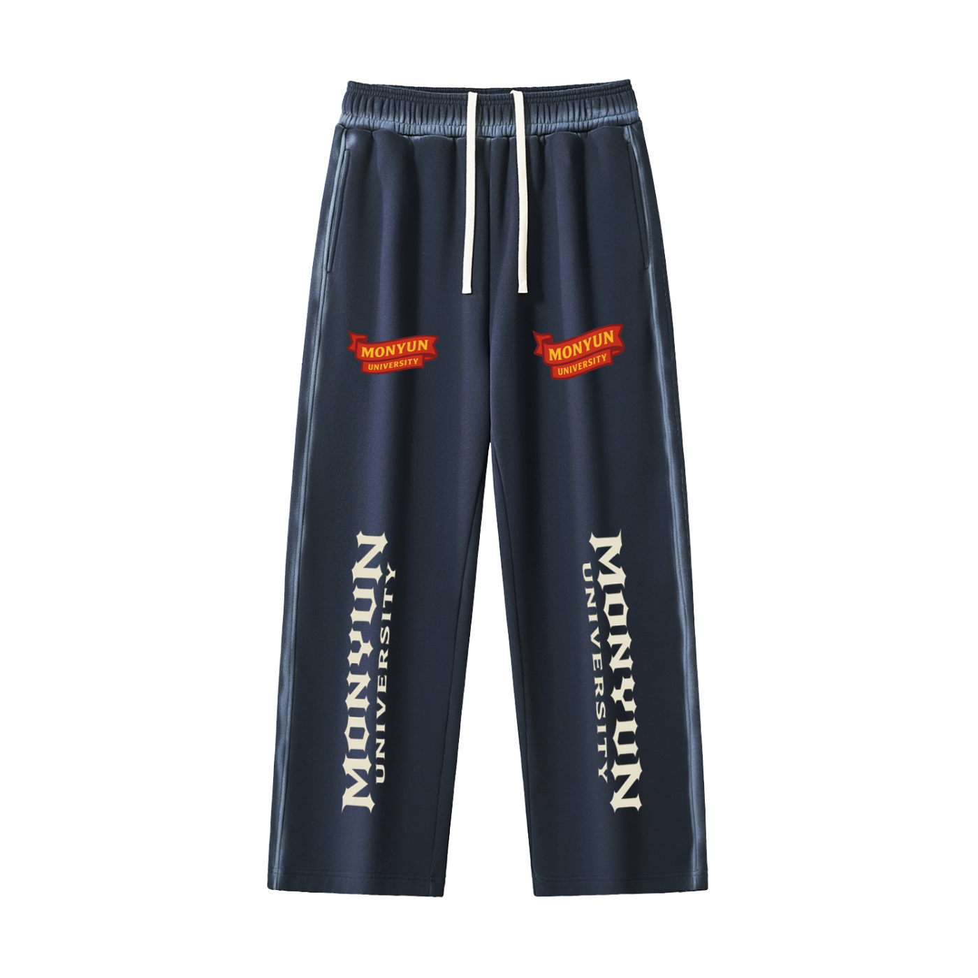 MONYUN university Sunfaded Edge Fleece Sweatpants