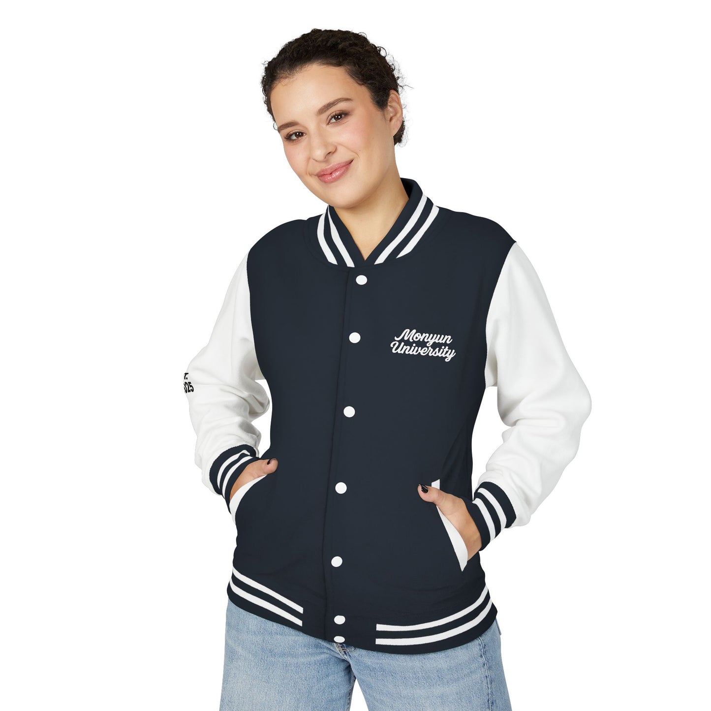 Unisex Monyun University Letterman Jacket