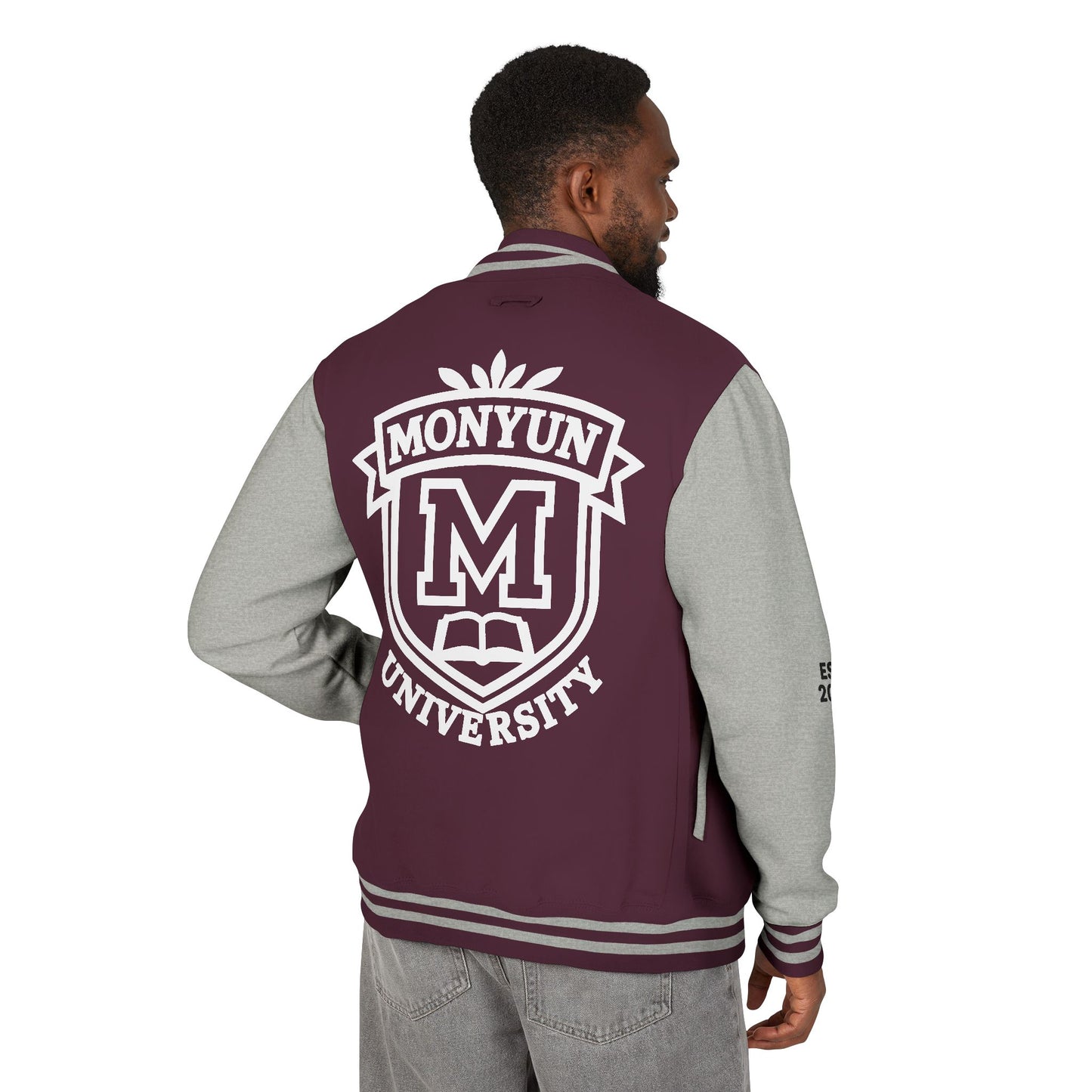 Unisex Monyun University Letterman Jacket
