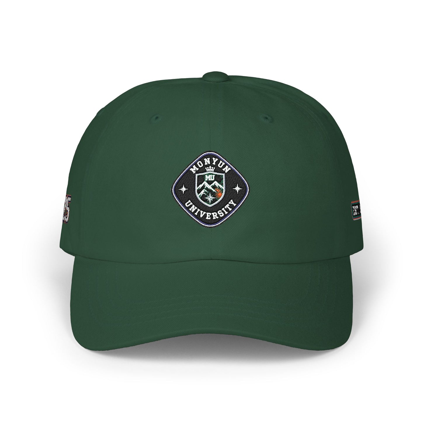 MONYUN university Dad Cap — Embroidered Baseball Hat