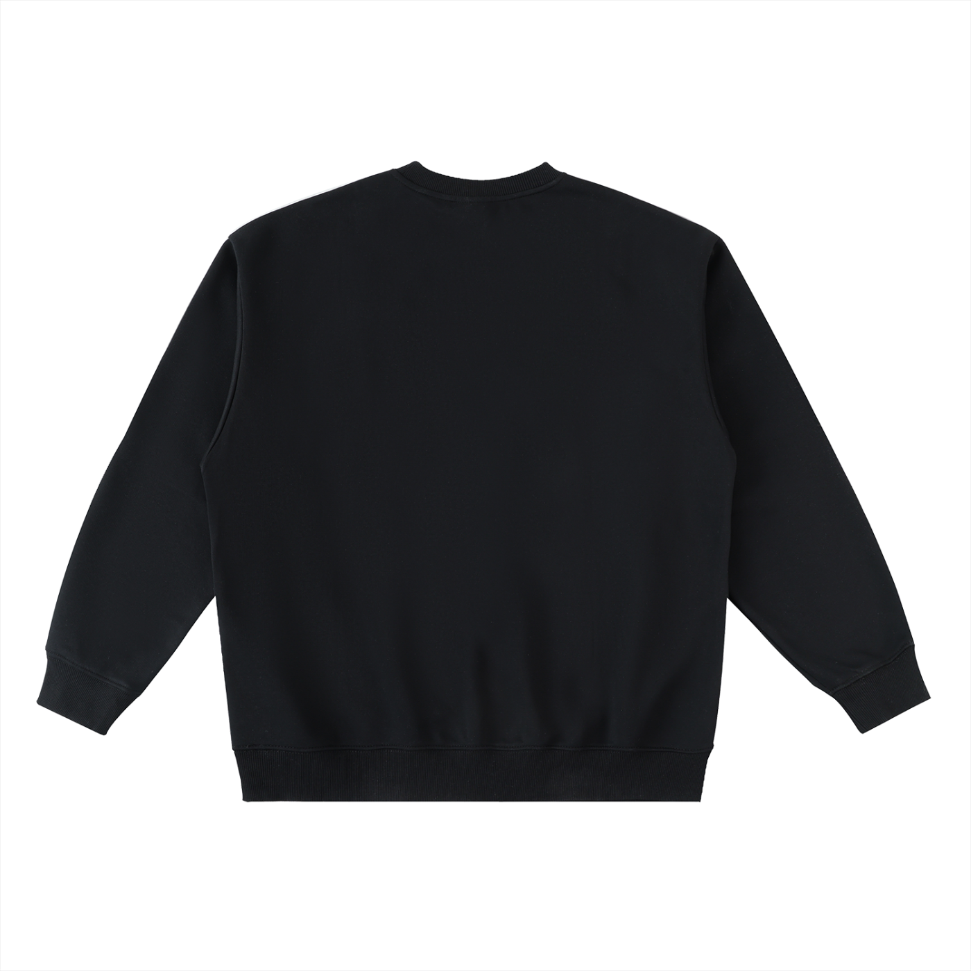 MONYUN university Oversized Crewneck Taped Sweatshirt