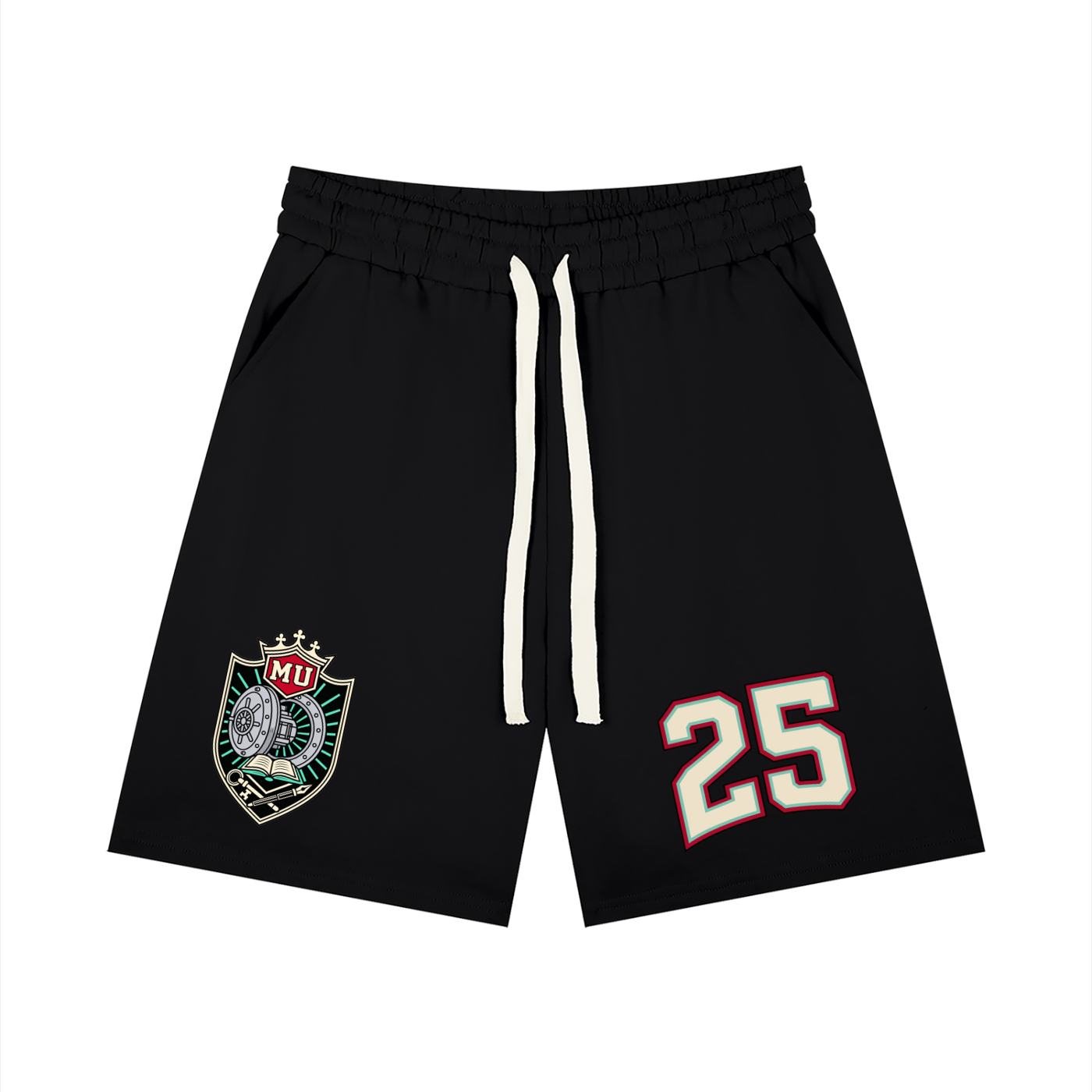 MONYUN university- Open Vault Men’s Loose Fit Drawstring Shorts