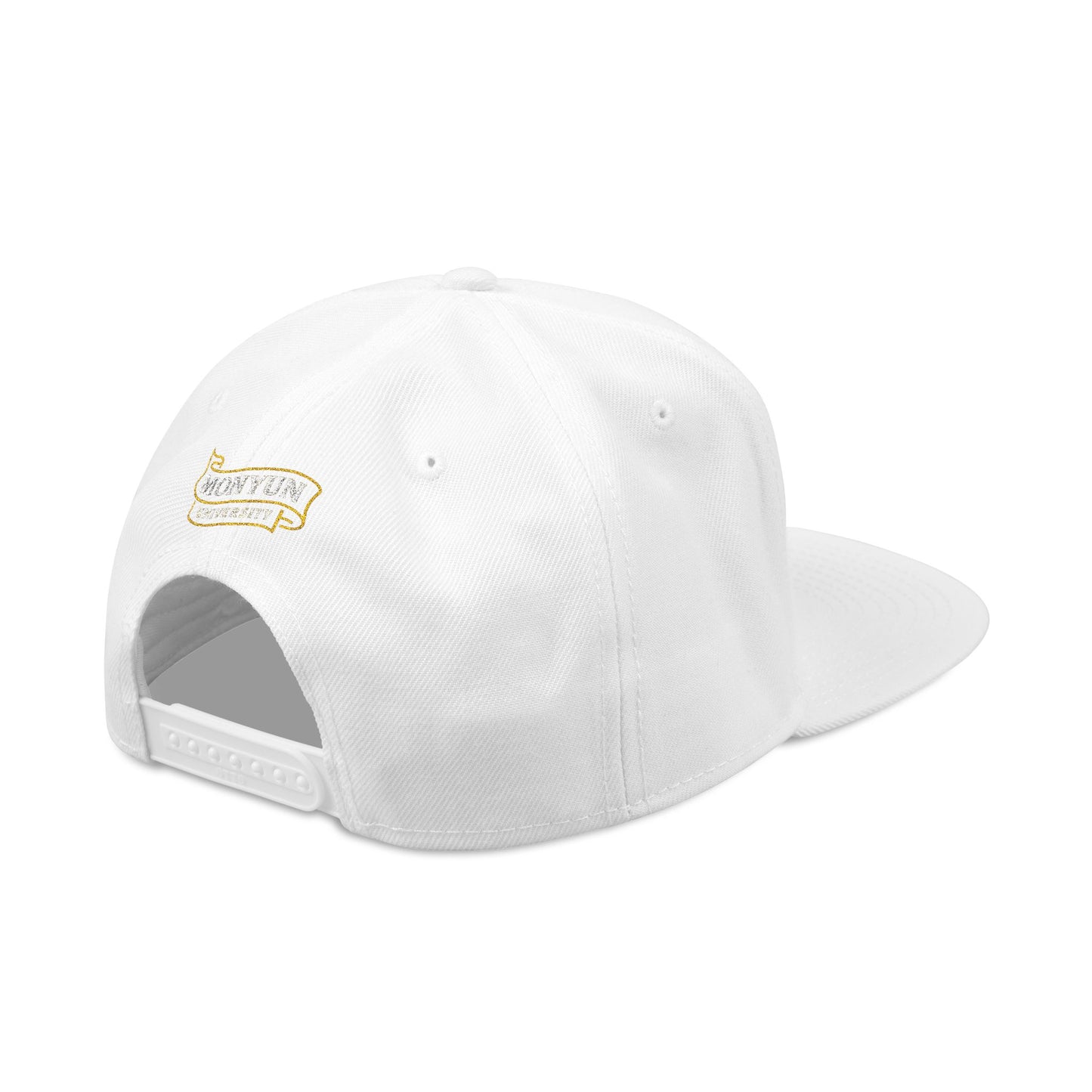 MONYUN university Embroidered Snapback Hat with Mossy Forest Crest