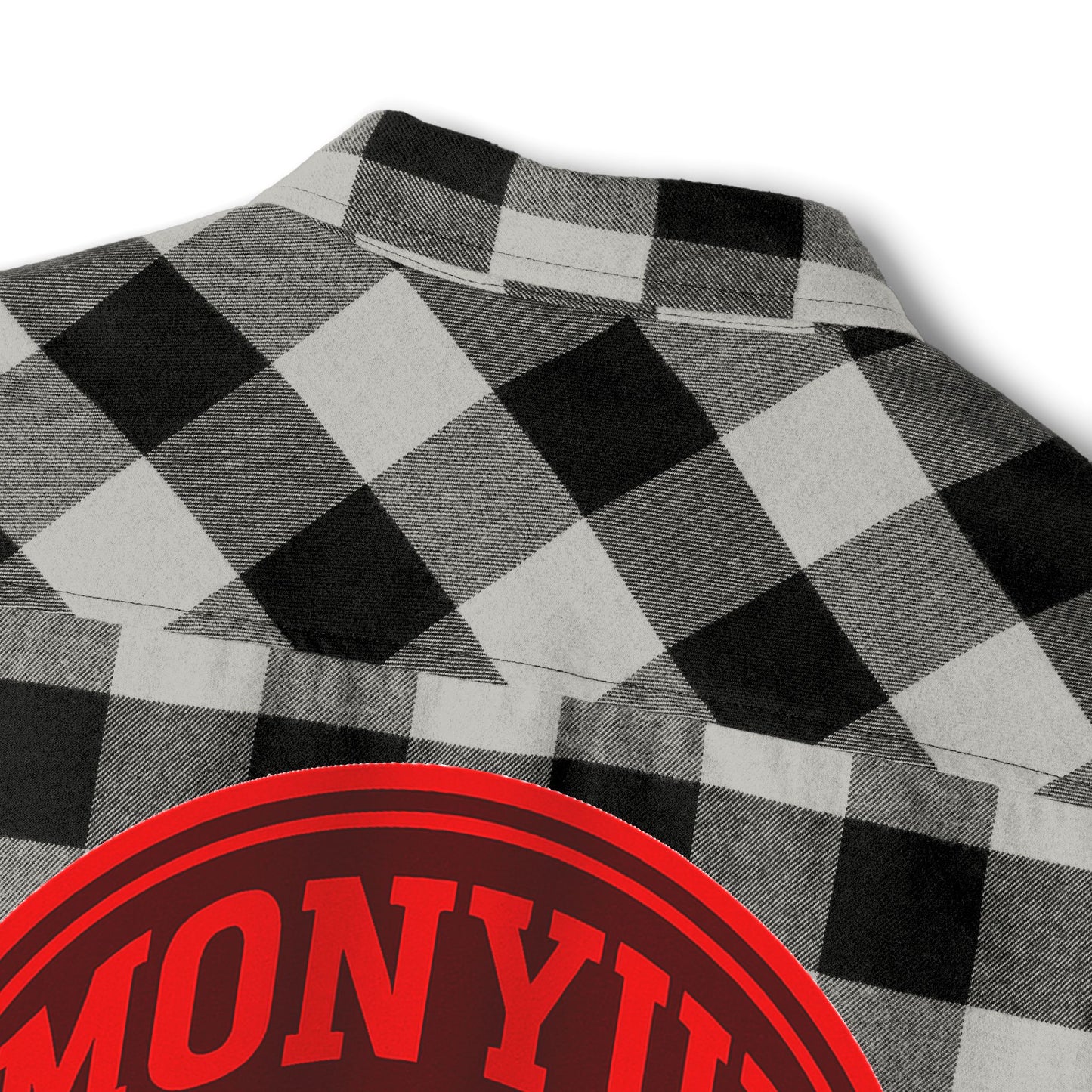 Monyun University Flannel Shirt | Cozy Lumberjack Wear, Ideal for Fall, Winter, Campus Life, Casual Outings, Holiday Gifts
