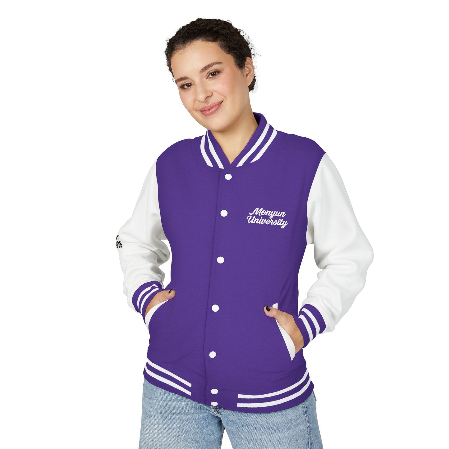 Unisex Monyun University Letterman Jacket