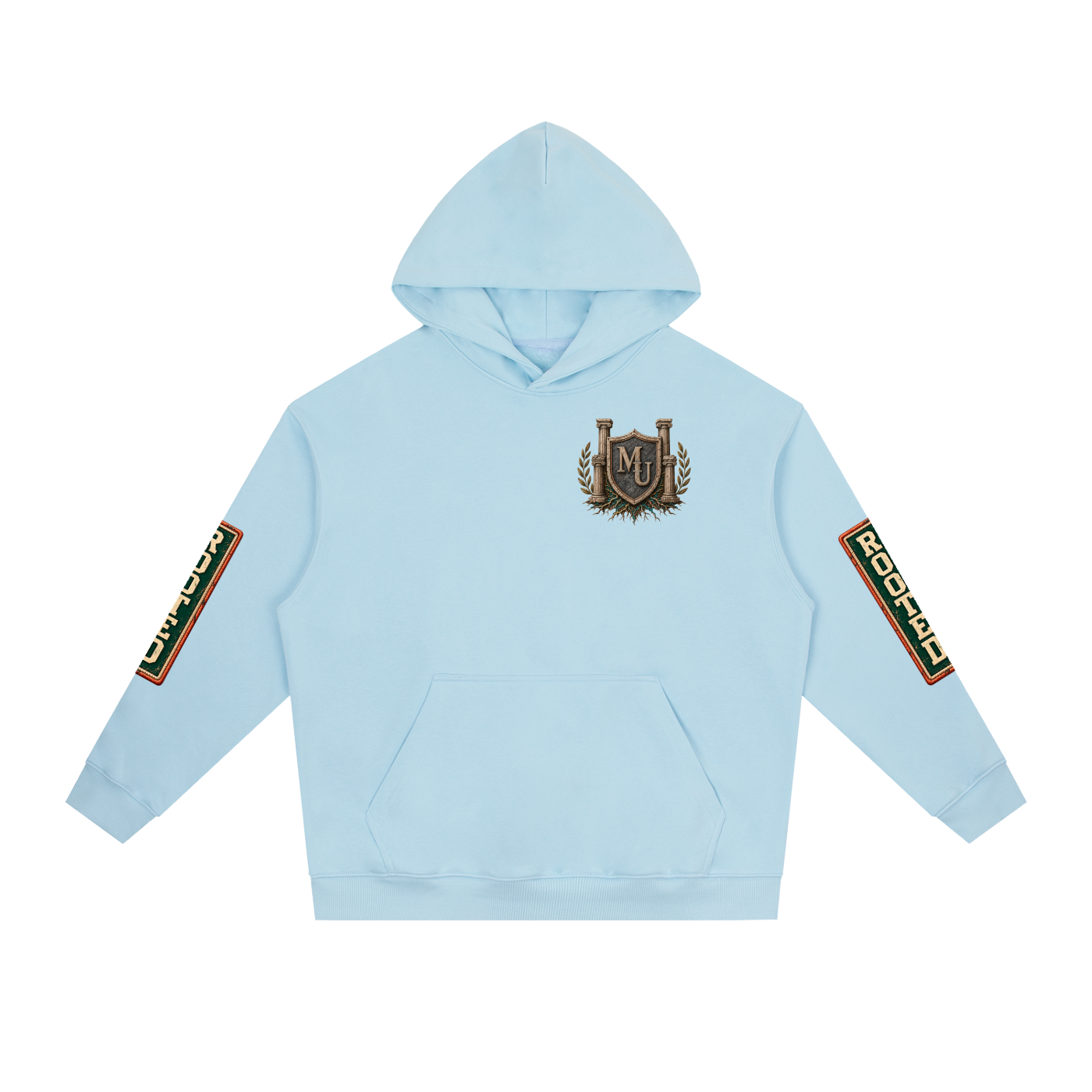 MONYUN university Essential Heavyweight Drop-Shoulder Hoodie