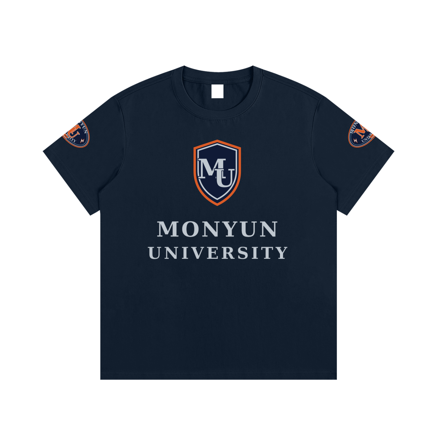 MONYUN university Essential Cotton T-Shirt