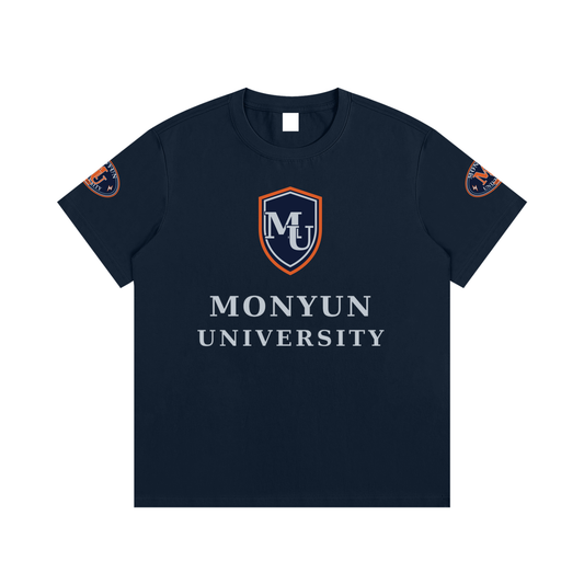 MONYUN university Essential Cotton T-Shirt
