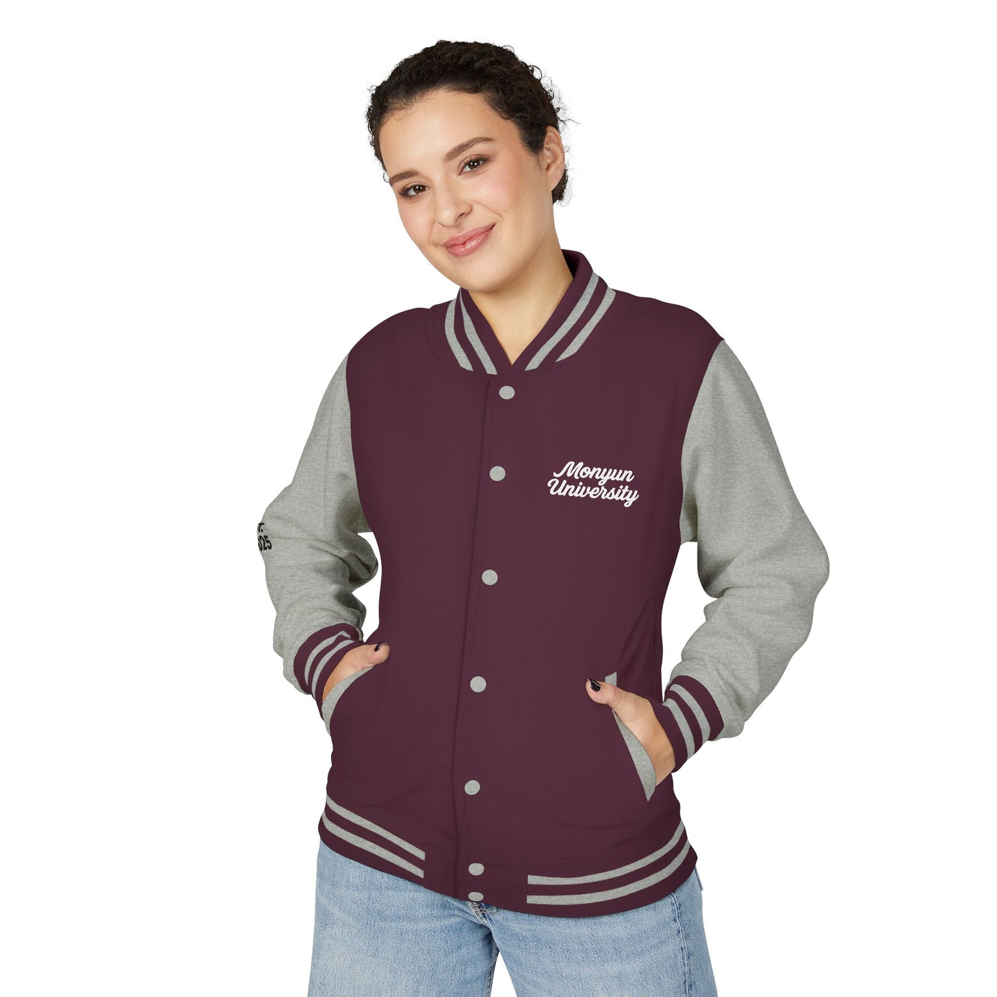 Unisex Monyun University Letterman Jacket