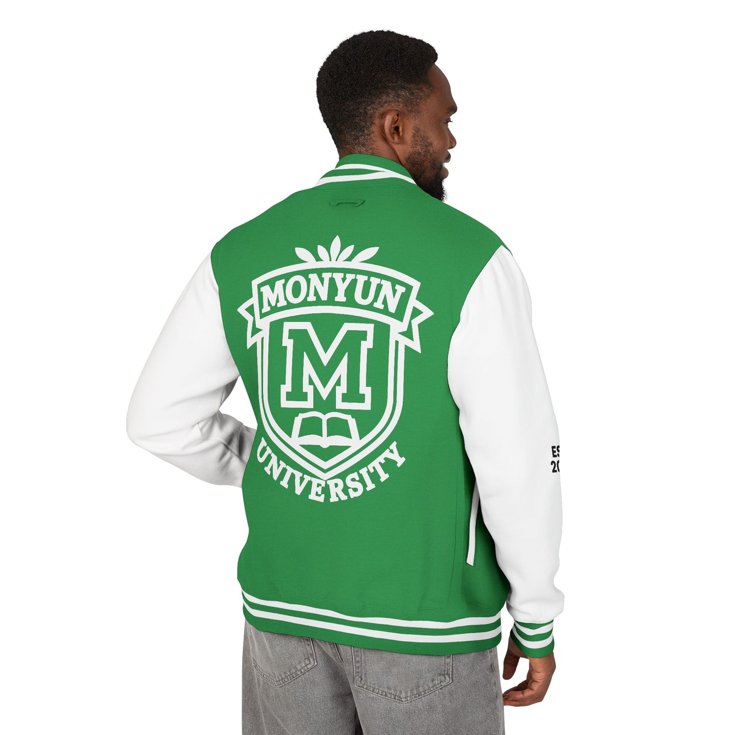 Unisex Monyun University Letterman Jacket
