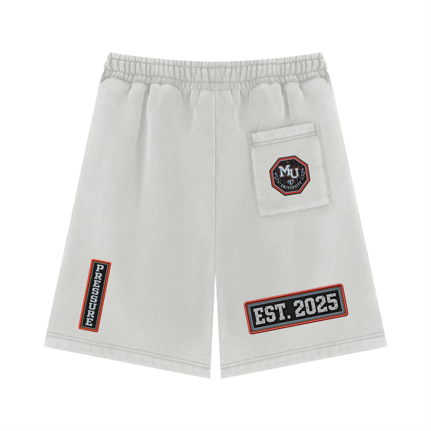 MONYUN university Vintage Wash Fleece Shorts