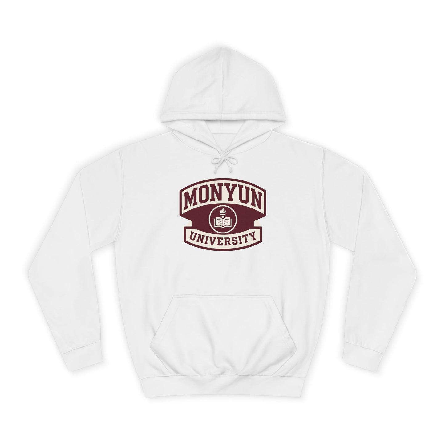 Monyun University Unisex College Hoodie - Invest in Your Mind, Grind Harder