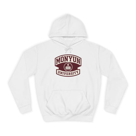 Monyun University Unisex College Hoodie - Invest in Your Mind, Grind Harder