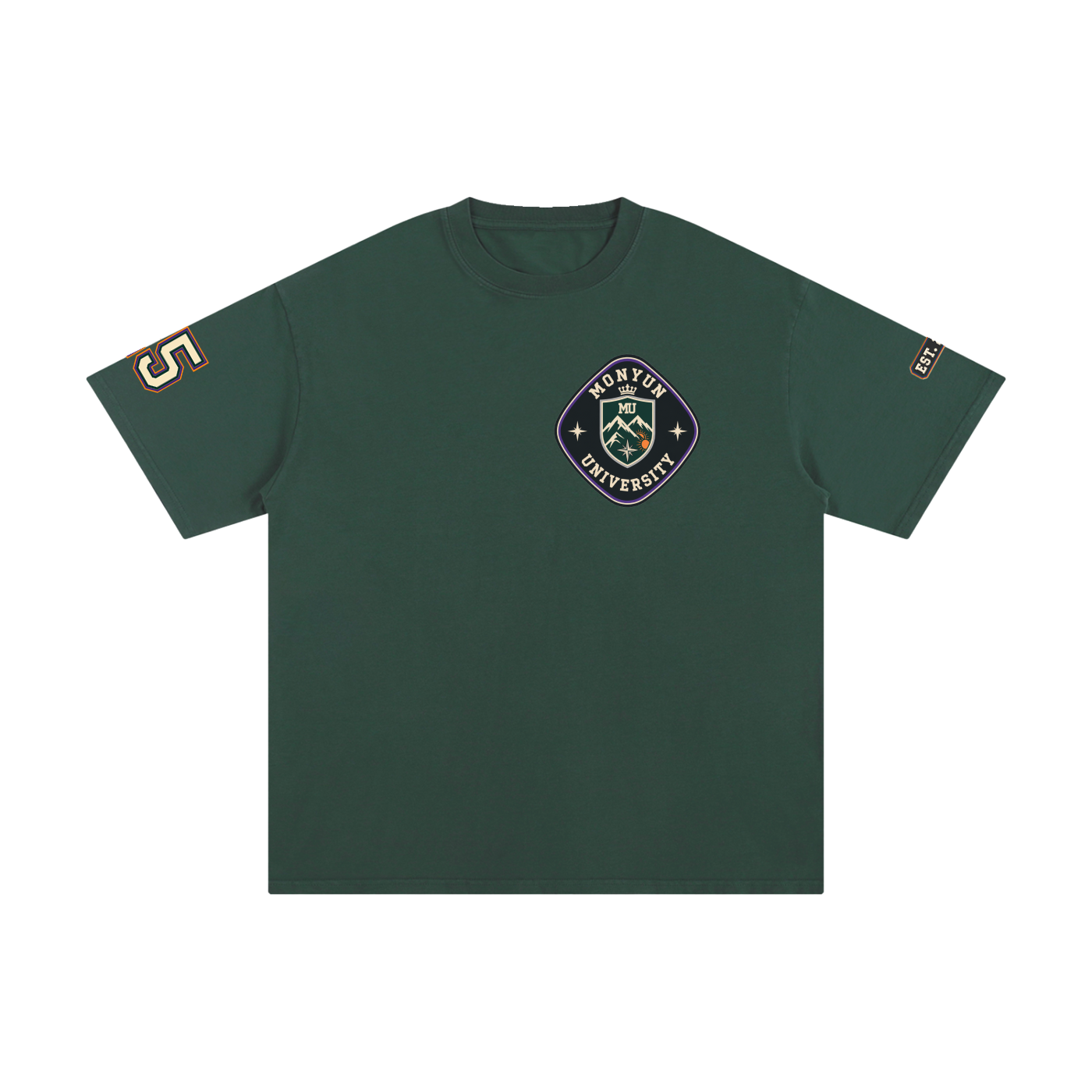 MONYUN university- Summit Code Unisex Pure Cotton T-Shirt