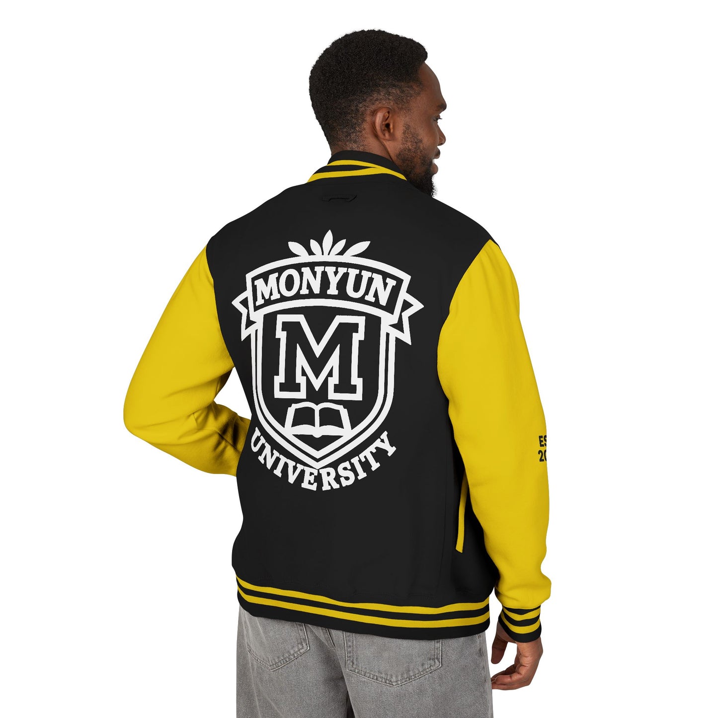 Unisex Monyun University Letterman Jacket