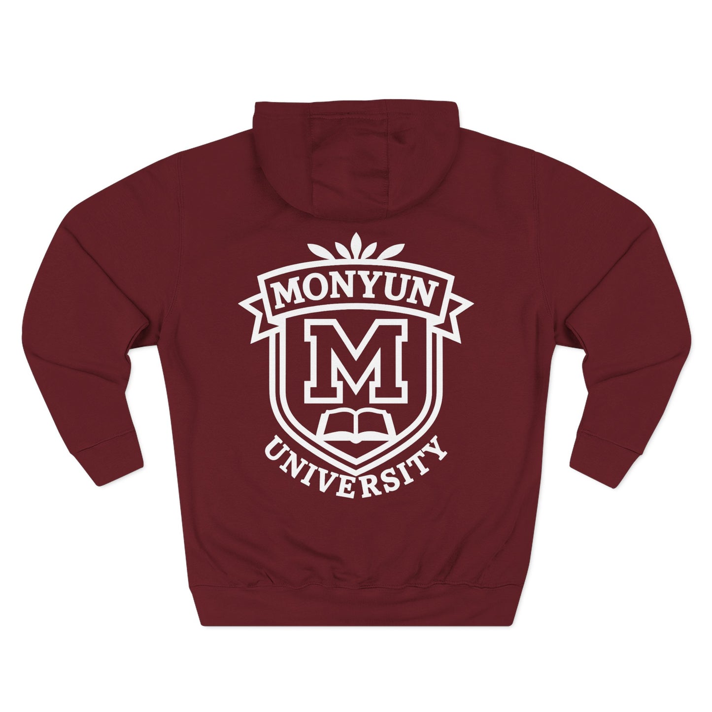 Three-Panel MONYUN University Fleece Hoodie, College Sweatshirt, Cozy Campus Wear, Perfect Graduation Gift, Trendy Student Apparel, [...]