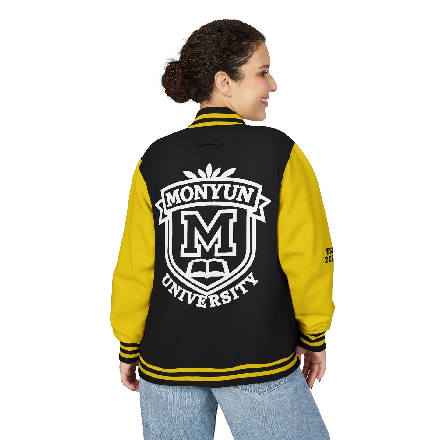 Unisex Monyun University Letterman Jacket