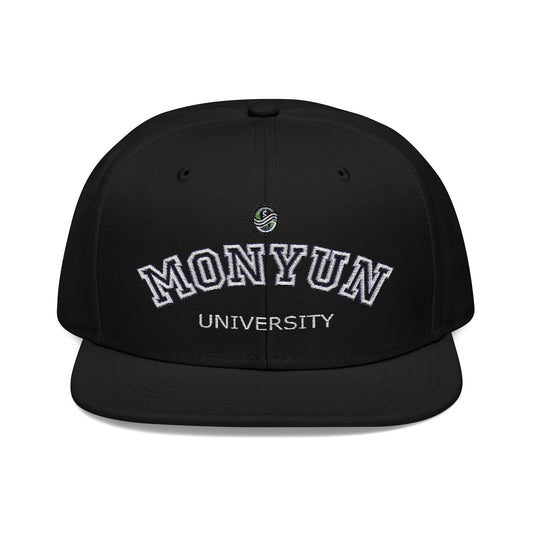 Monyun University Embroidered Snapback Cap -  Style for Trendy Casual Wear