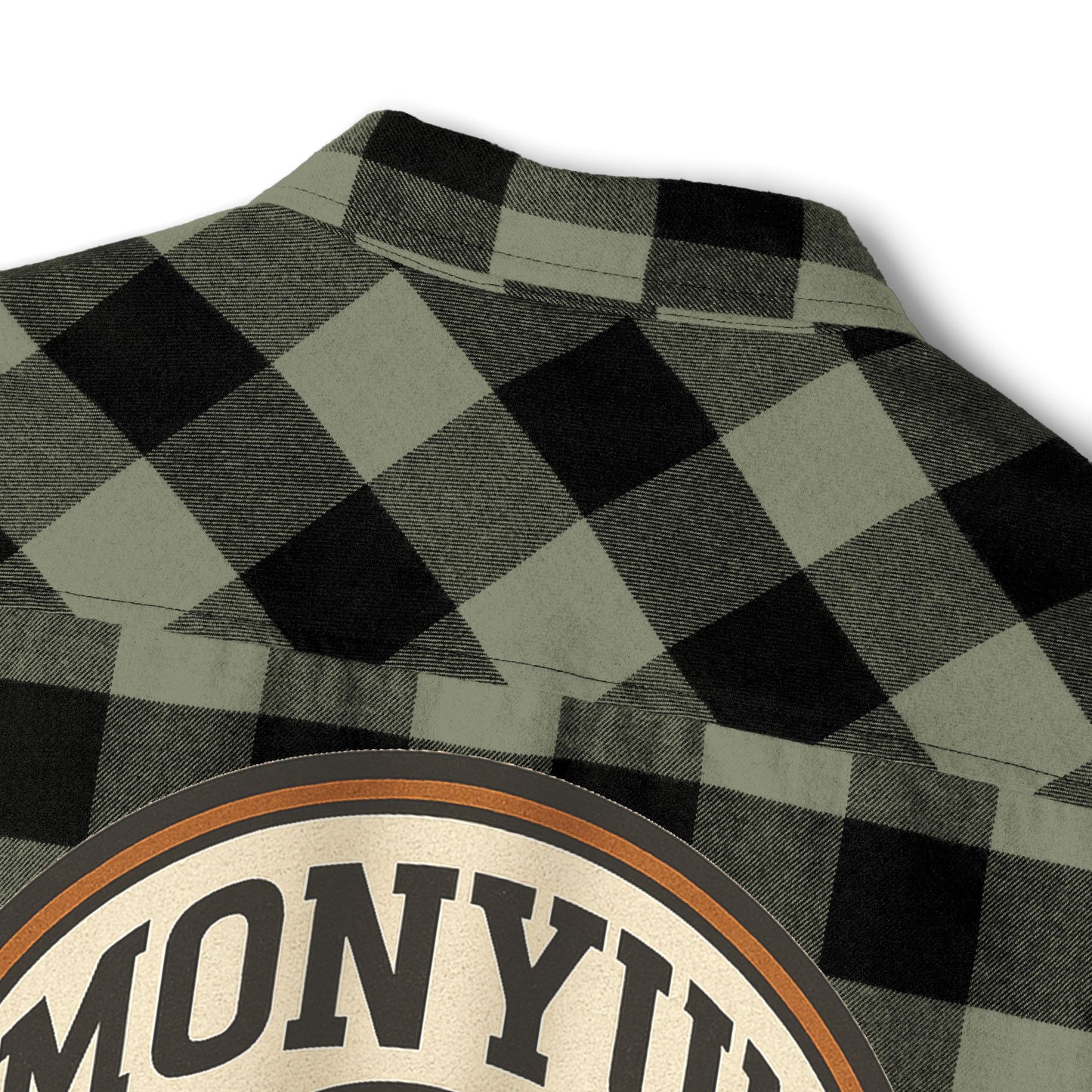 Monyun University Flannel Shirt | Cozy Lumberjack Wear, Ideal for Fall, Winter, Campus Life, Casual Outings, Holiday Gifts