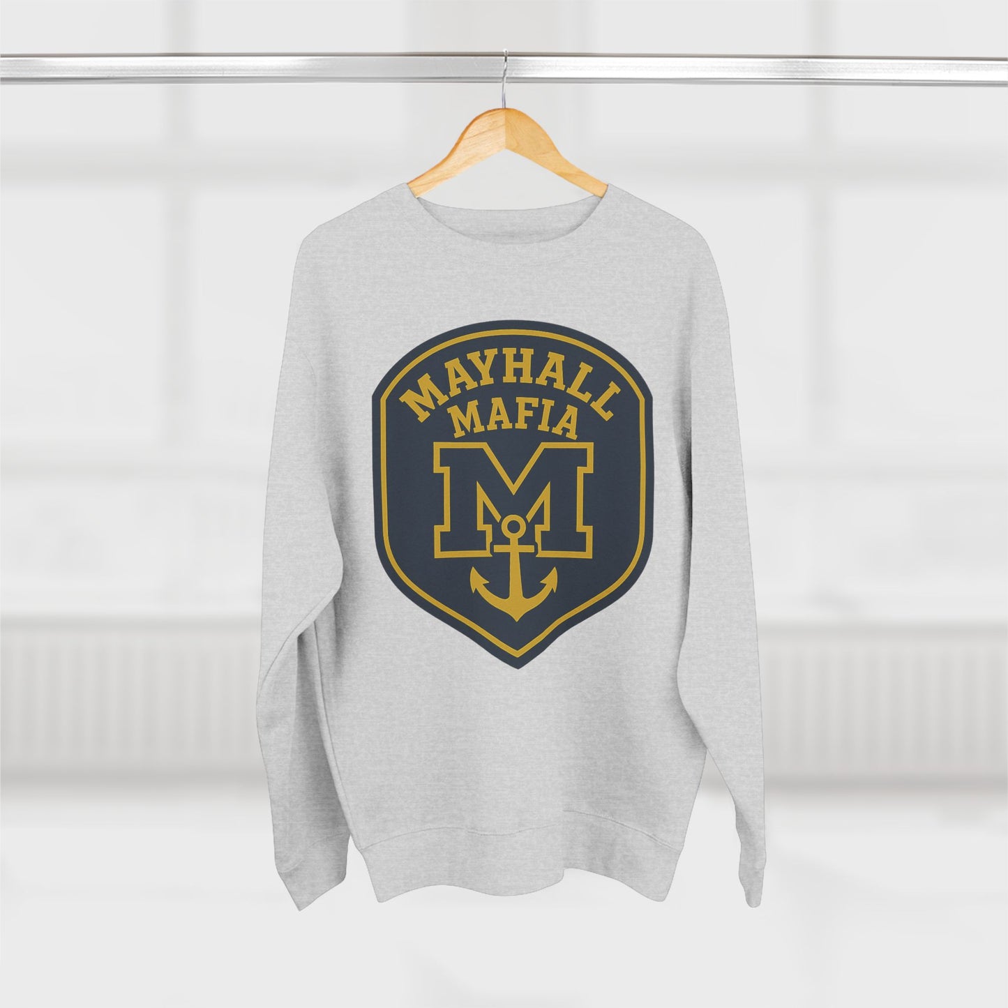 Mayhall Mafia - Motivational Crewneck Sweatshirt for Hustlers
