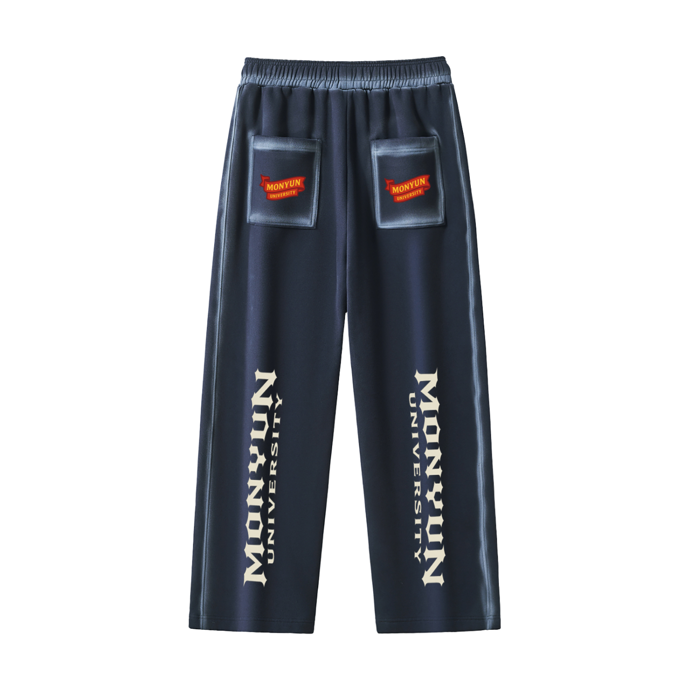 MONYUN university Sunfaded Edge Fleece Sweatpants