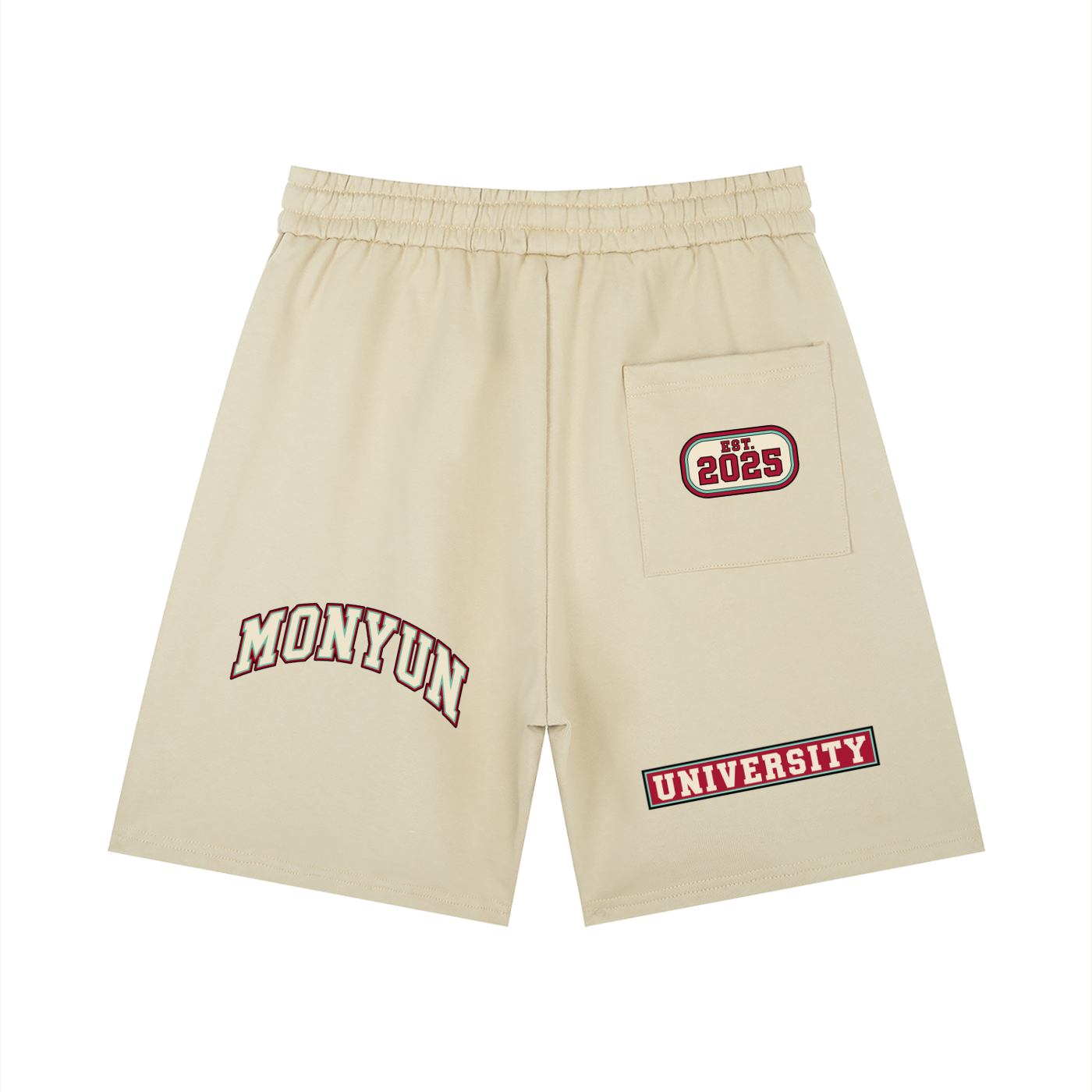 MONYUN university- Open Vault Men’s Loose Fit Drawstring Shorts